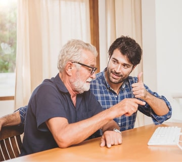 A business broker assisting in a deal between two parties. A business broker assisting in a deal between two parties.
